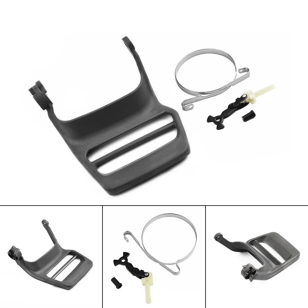 

Tool Brake Handle Guard Engine Garden Joint Knee Kit Outdoor Parts Yard 359 359EPA Chainsaw Clutch Cover Buffer