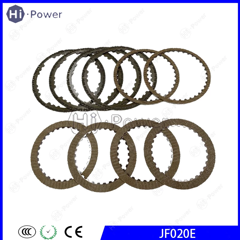 

JF020E Automatic Transmission Clutch Friction Plate for Nissan SUZUKI Car Gearbox Disc Kit