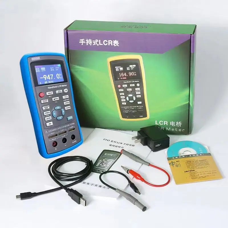 ET430 Multifunction Handheld LCR Digital Bridge Meter High Precision Capacitance Inductance Resistance Meter