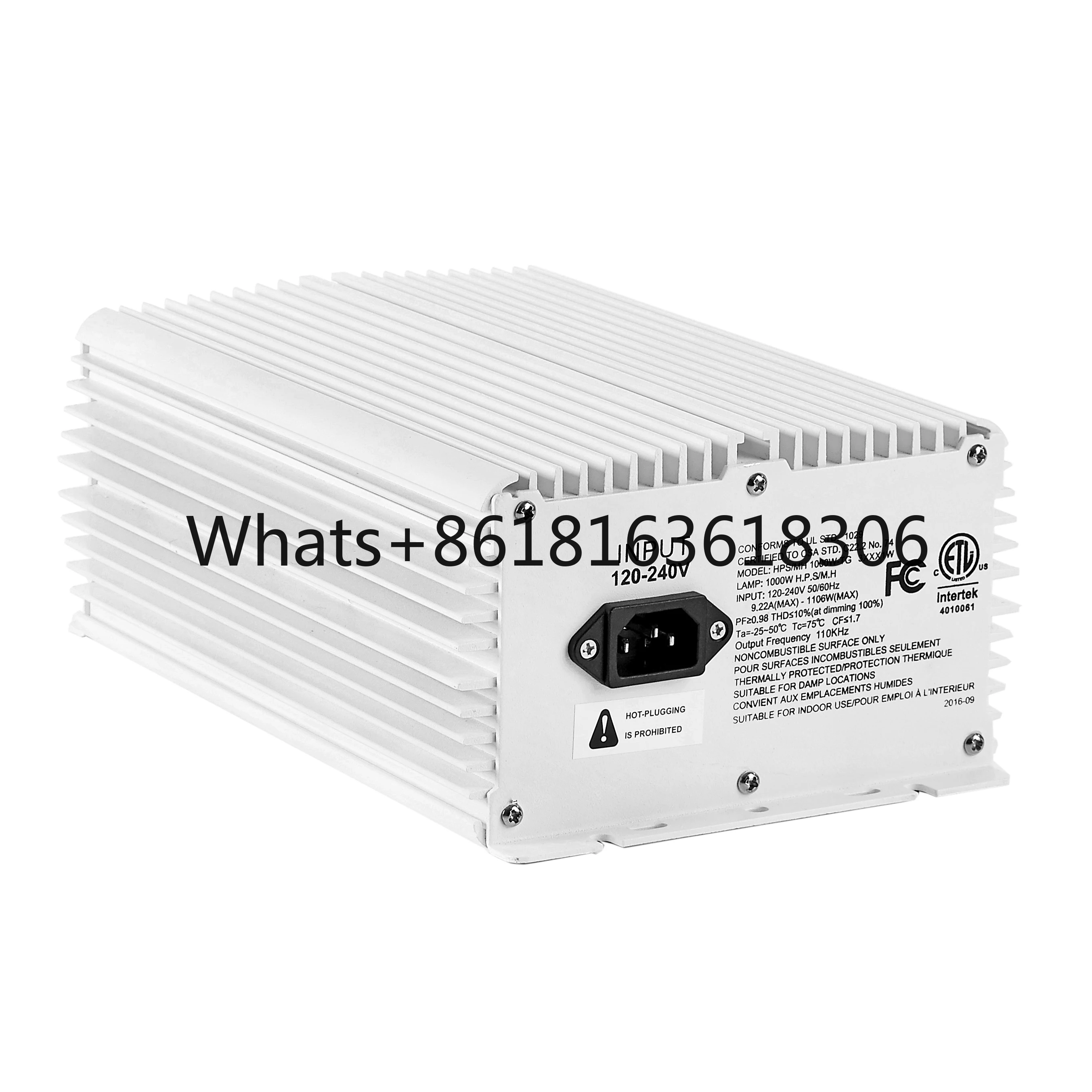 

DE Digital Ballast 1000W LOW FREQUENCY CDM/CMH