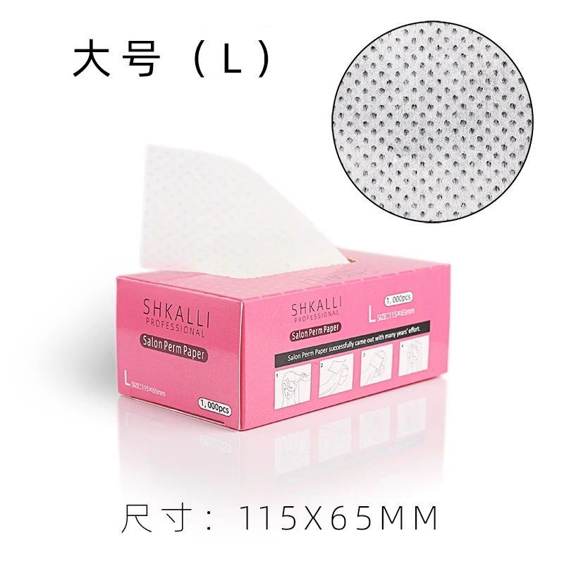 1000 Sheets Hair Curling Paper Salon Perm Tool