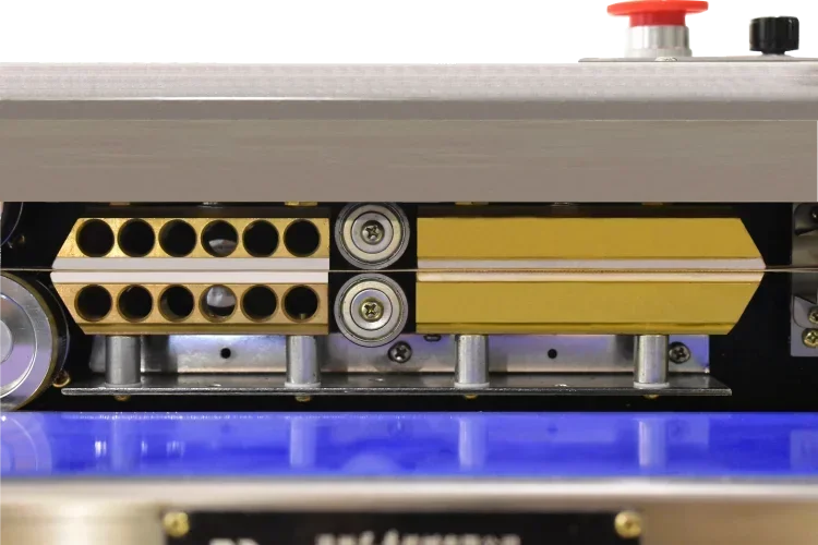 SF150G المورد المهنية كيس من البلاستيك المستمر آلة الختم الحراري الفرقة السدادة متعددة الوظائف فيلم السدادة ، ملء #2