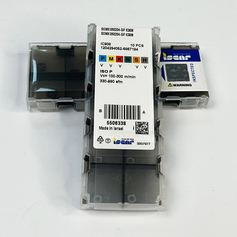 HUAZHICHUN 10 قطعة علامة N3J IC808 كربيد إدراج أداة تحول داخلية أدوات مخرطة معدنية باستخدام الحاسب الآلي لتحويل حامل الأدوات