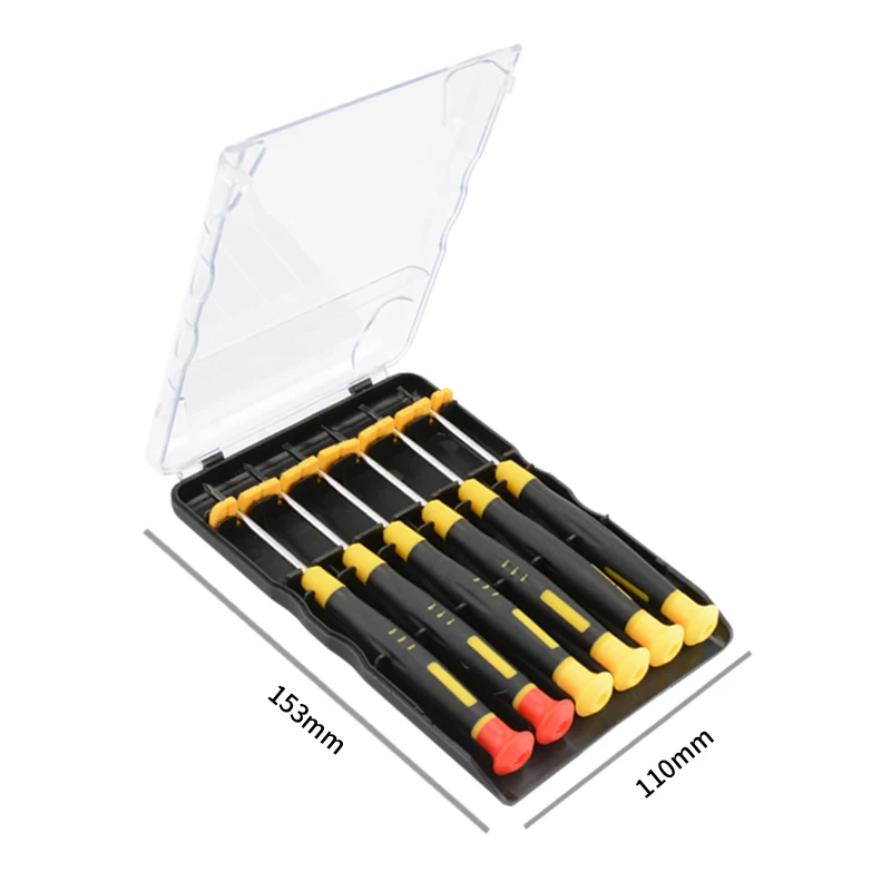 Präzisions-Schraubendreher-Set, Korrosionsbeständigkeit, rostfrei, Haltbarkeit, Ausrüstung, Reparatur-Werkzeug-Set für Uhren, Brillen – Detail 12