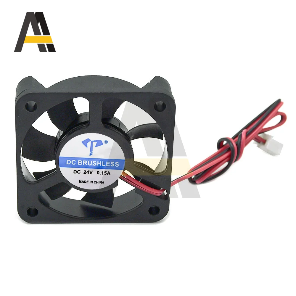 5V 12V 24V 2-wire Micro Cooling Fan 0.15A 5cm DC Turbo Oil Impregnated DC Industrial Fan DC5010 4100RPM 5100RPM 4500RPM