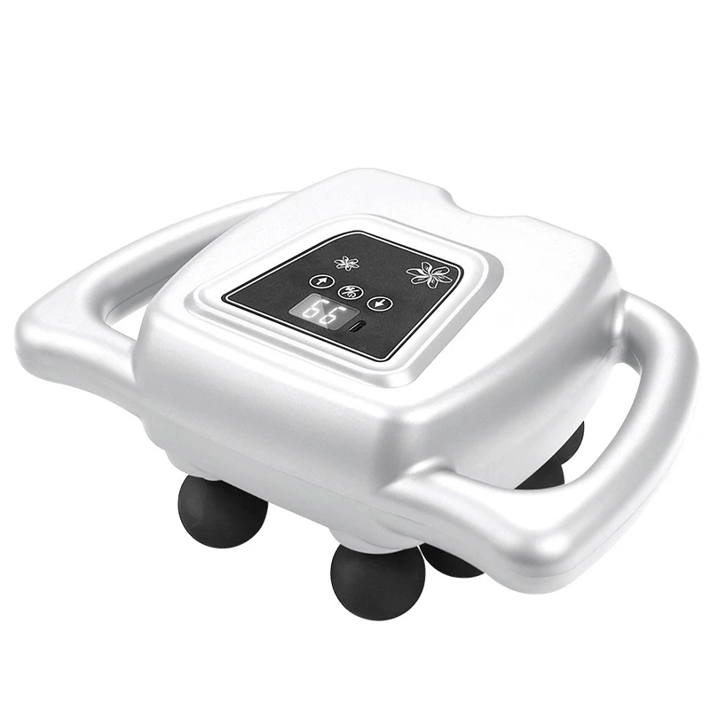 

2025 New Massage Products Fitness Sports Deep Tissue Body Fascia Gun LCD Screen Percussion Vibration Professional Massage Gun