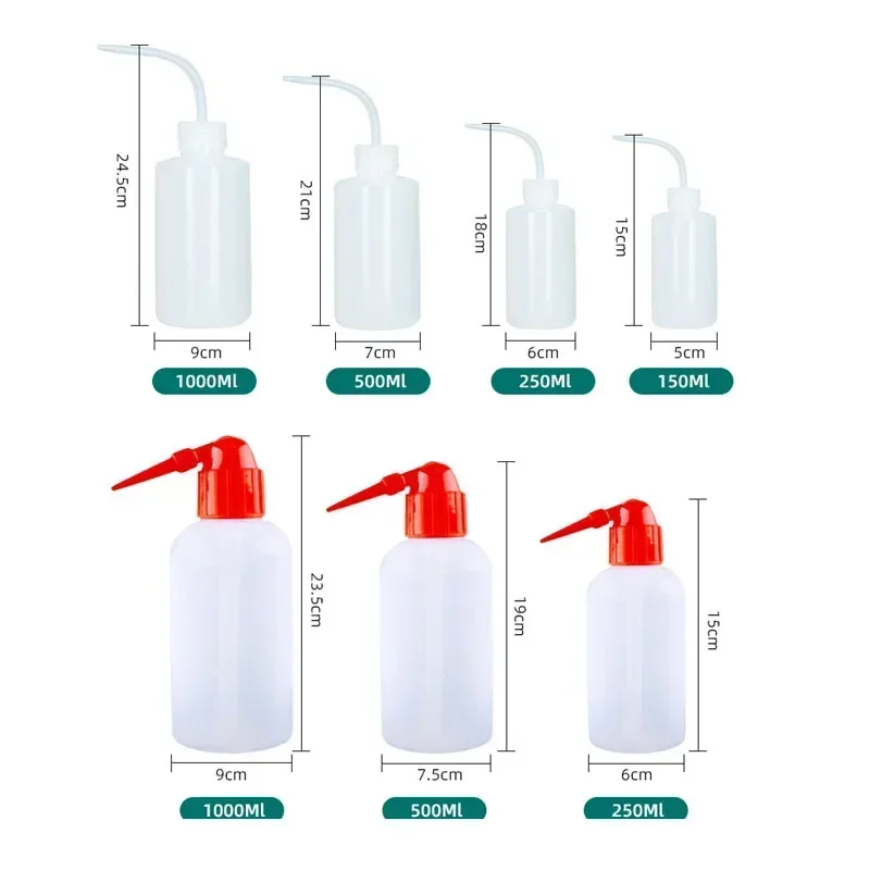 1Pcs 150ml-1000ml Plastic Squeeze Spray Bottles Eyelash Cleaning Bottle Lrrigation Garden Tools For Flowers Household Kettle