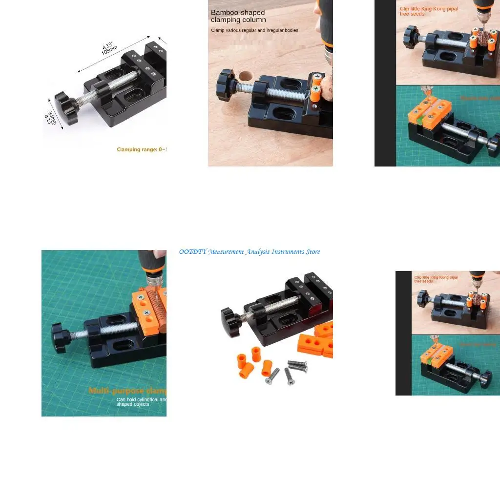 367D Mini Jaw for Bench Clamp Opening Parallel Table Flat Clamp Model Making Sculptur