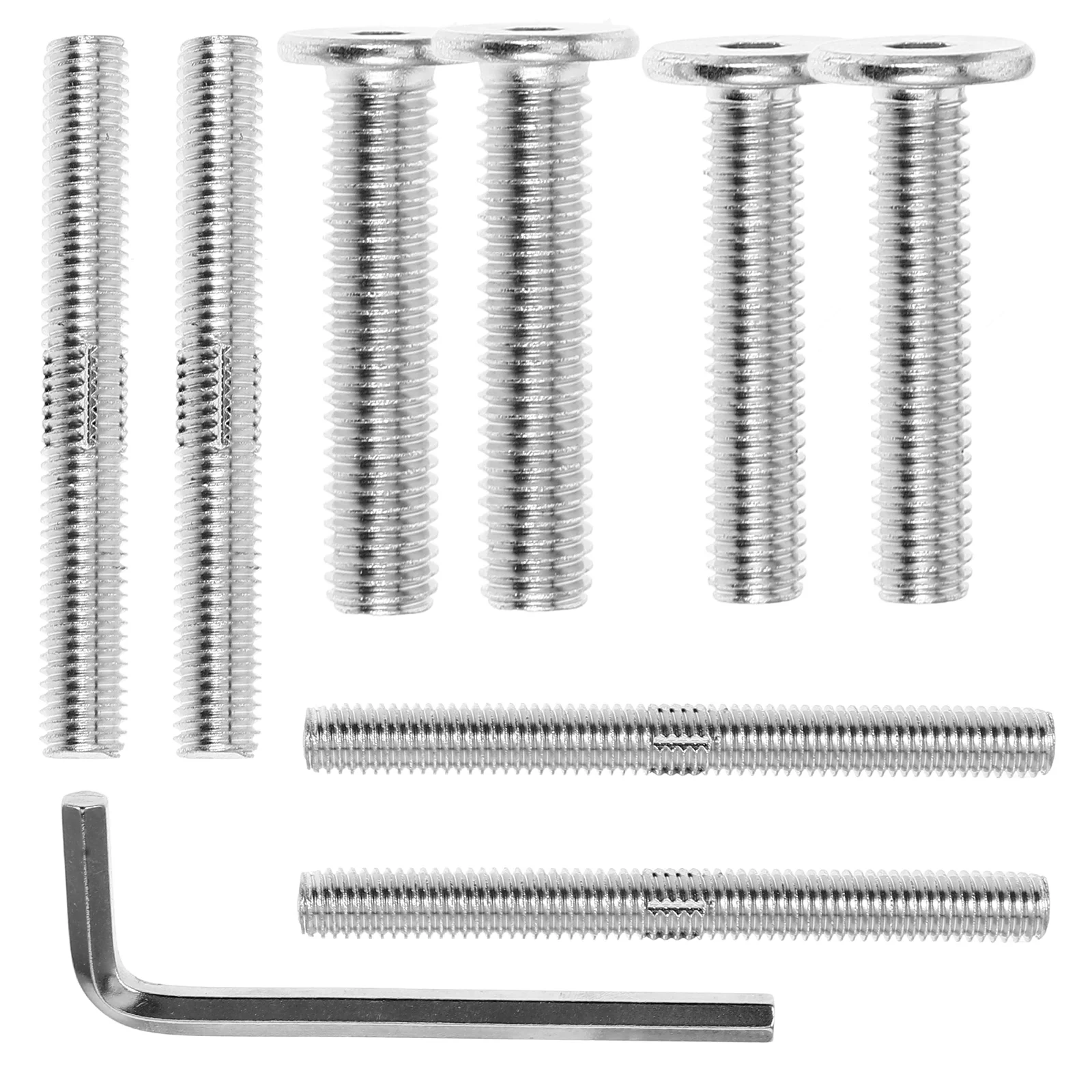 Bolt Cat Climbing Frame Accessories Double Ended Screws Pet Toy Threaded Flat Bolts Silver Scratching Post Replacement Parts