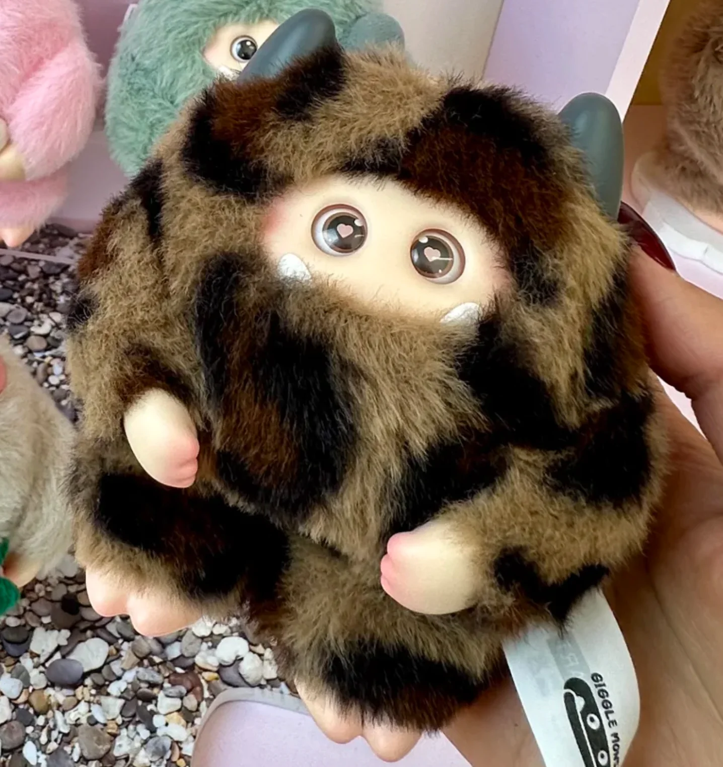 Disponibile Velluto Mostro V1 V2 Cotton Candy Dream Series Furry Forest Scatole misteriose Simpatico desktop Room Ornament Fan Regalo di compleanno