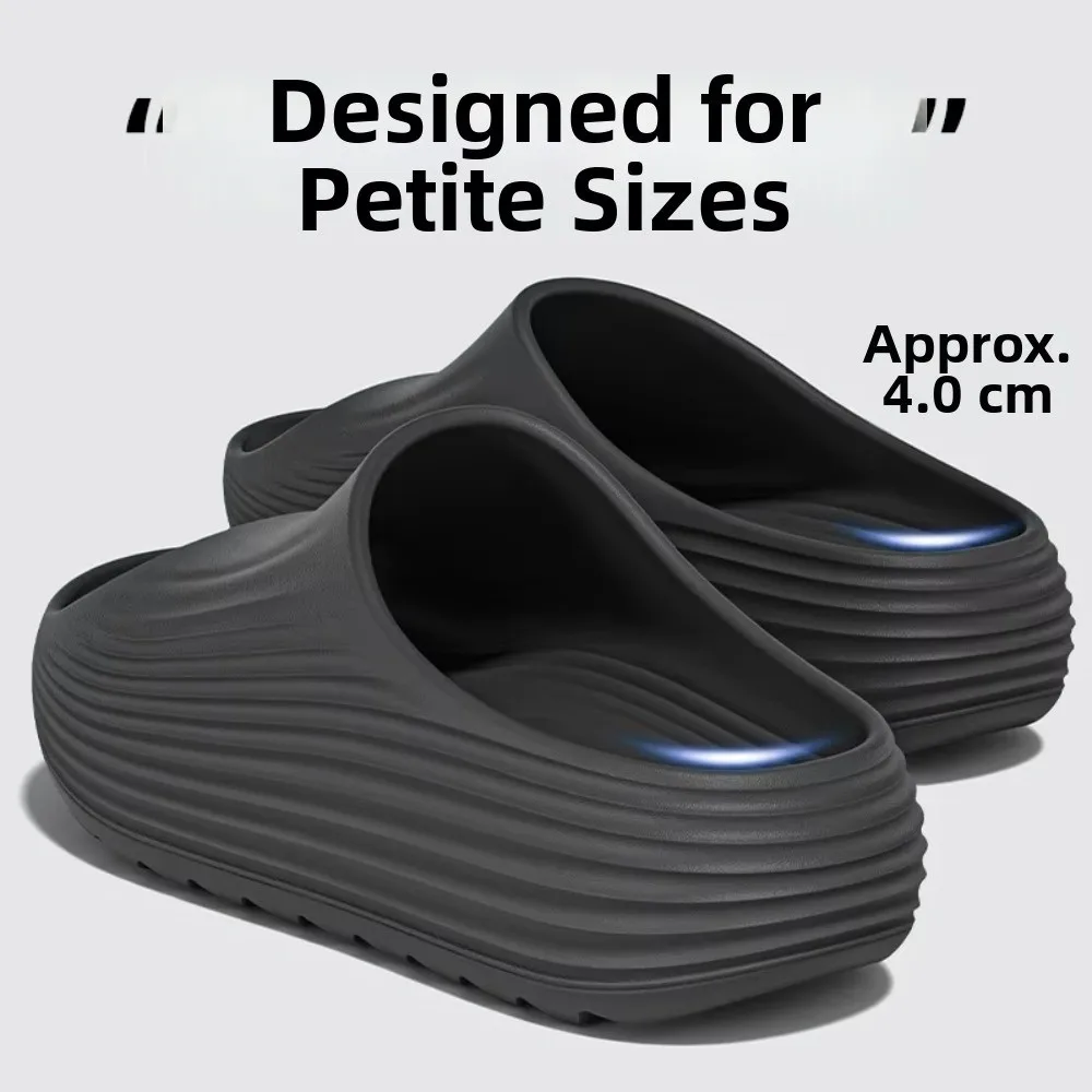 Höhenvergrößernde Dickabsatz-Pantoffeln Rutschfest 4CM Sohle Herren-Pantoffeln Komfortables Tragegefühl Geruchshemmend Coole Pantoffeln für Innen und Außen – Detail 15