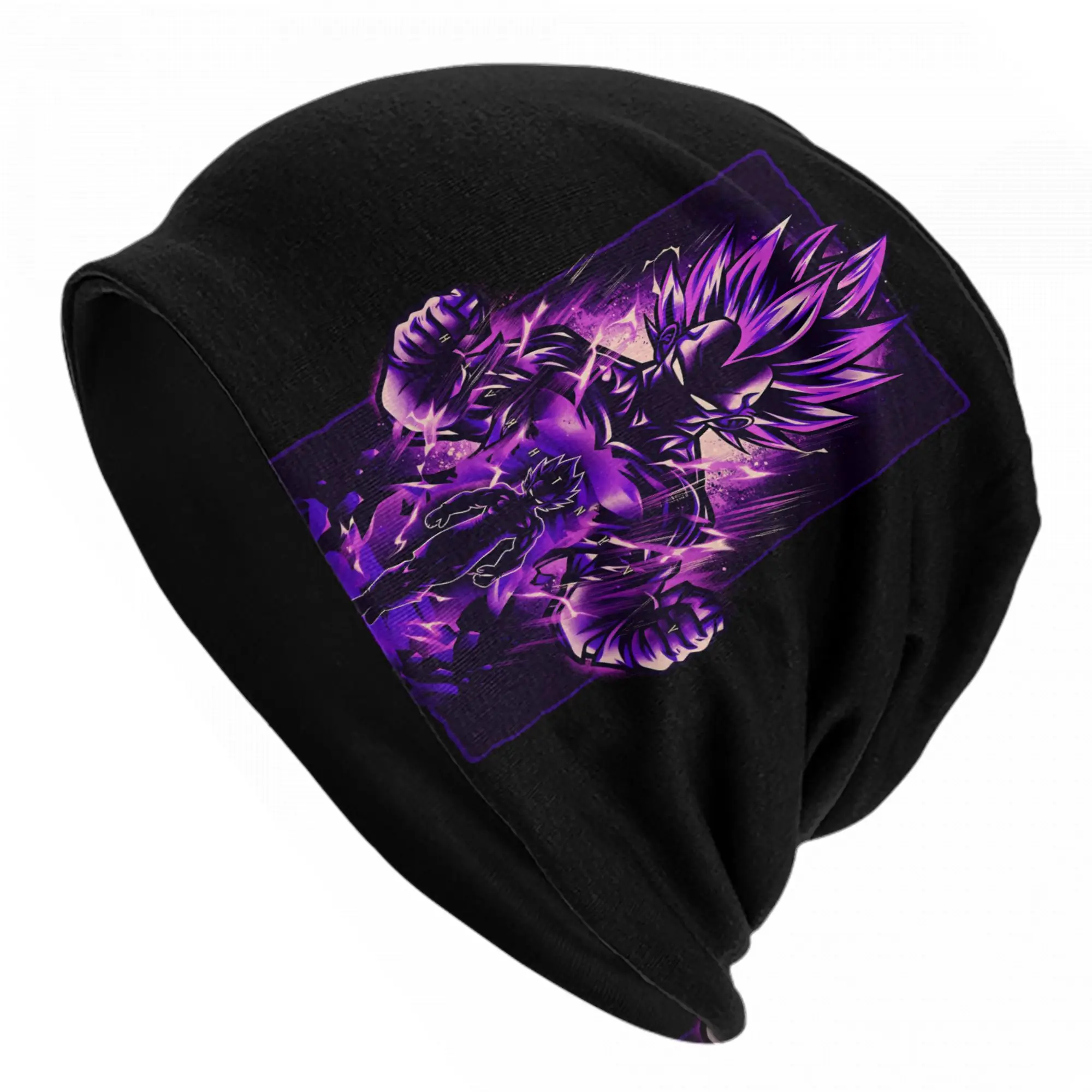 

Шапка-бини Dragon Ball Z Goku DBZ Skullies, теплая уличная шапка унисекс в готическом стиле Vegeta, двойного назначения