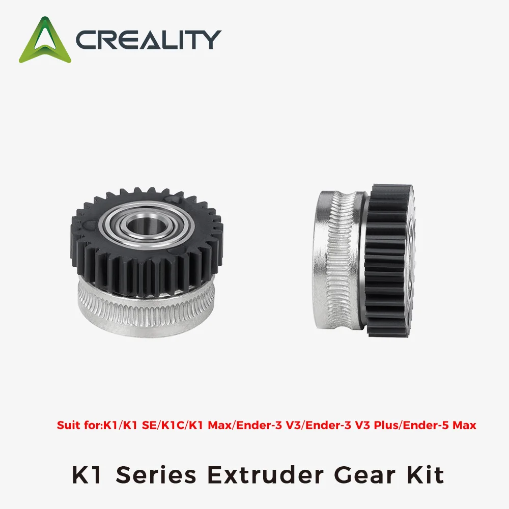 

Комплект из 2 шестерен для экструдера Creality Series для K1/K1 SE/K1C/K1 Max/Ender-3 V3/Ender-3 V3 Plus/Ender-5 Max