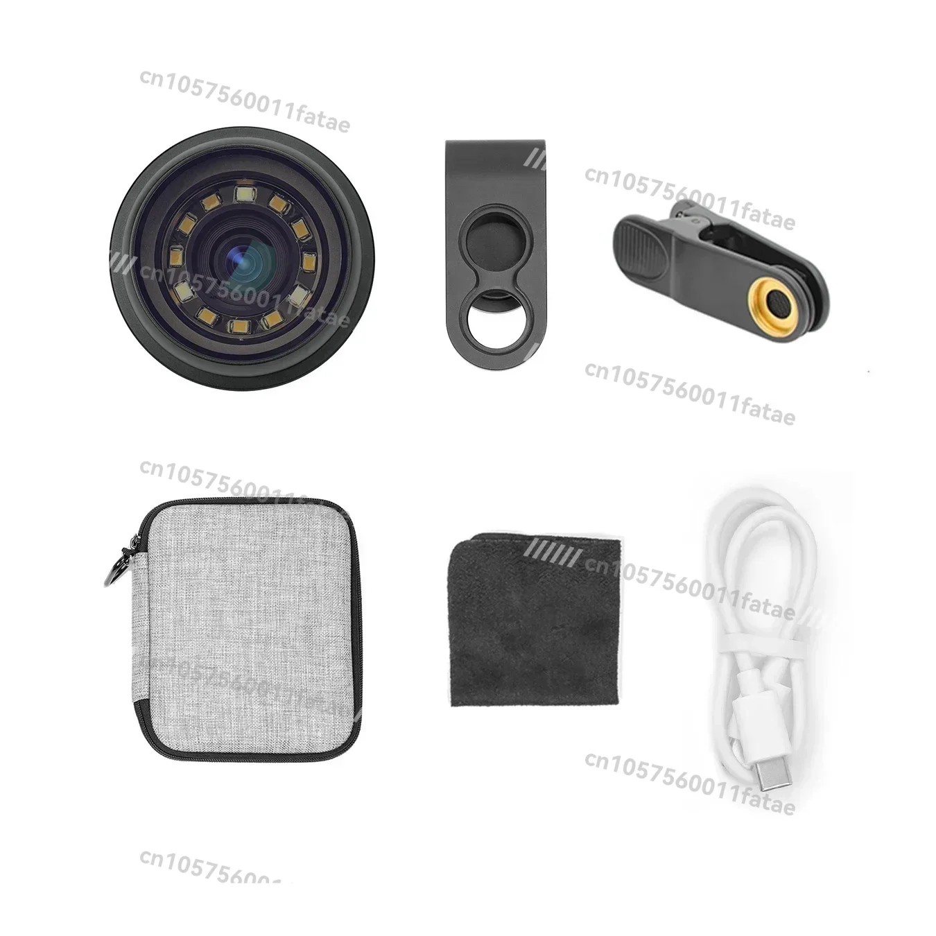 

Polarized Optical 10X Magnifier Smartphone Dermatoscope DE-400 Pocket Round Dermoscopy for Home Use