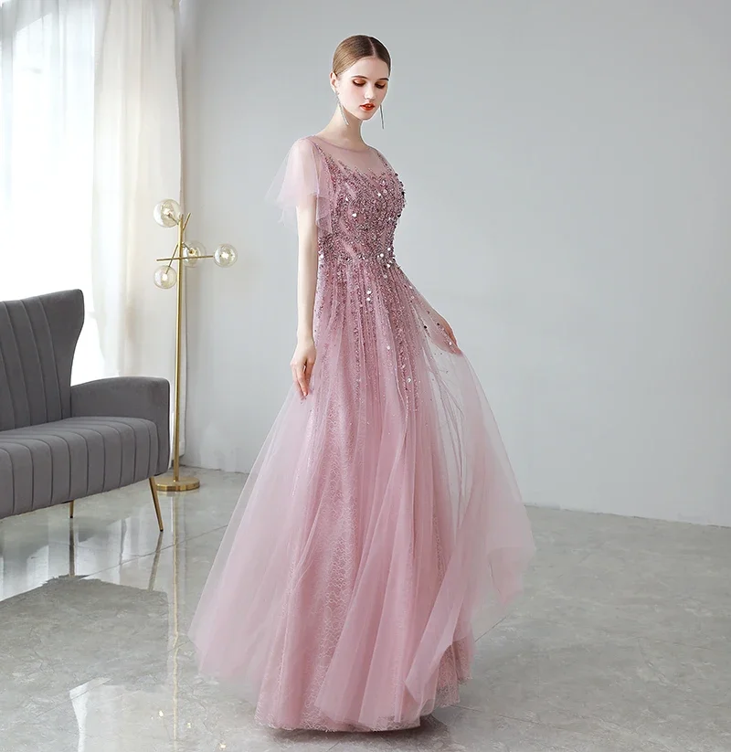 Long Luxury Evening Dresses Women Formal Occasion Dresses Woman Evening Party Wedding Simple and Elegant Formal Dress Customized