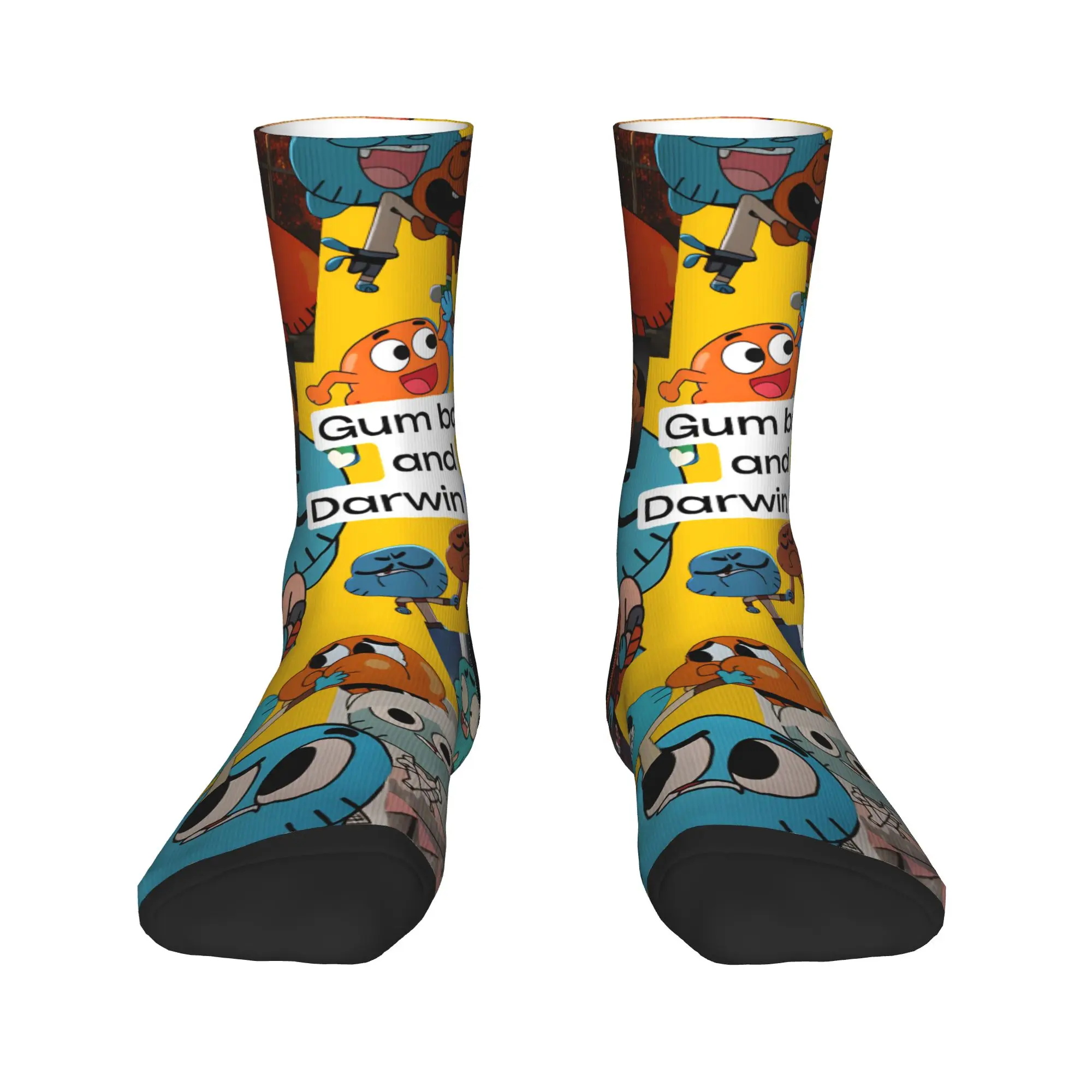

Мужские носки унисекс, чулки Gumballs and Darwins, антибактериальные носки высокого качества, зимние носки для бега в готическом стиле
