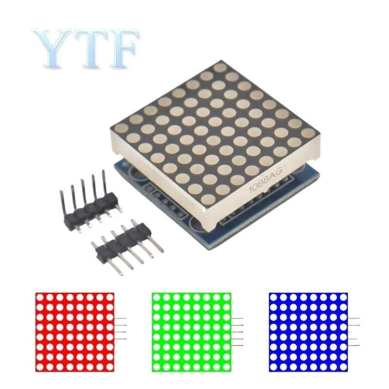 

MAX7219 dot matrix module microcontroller module display module finished goods