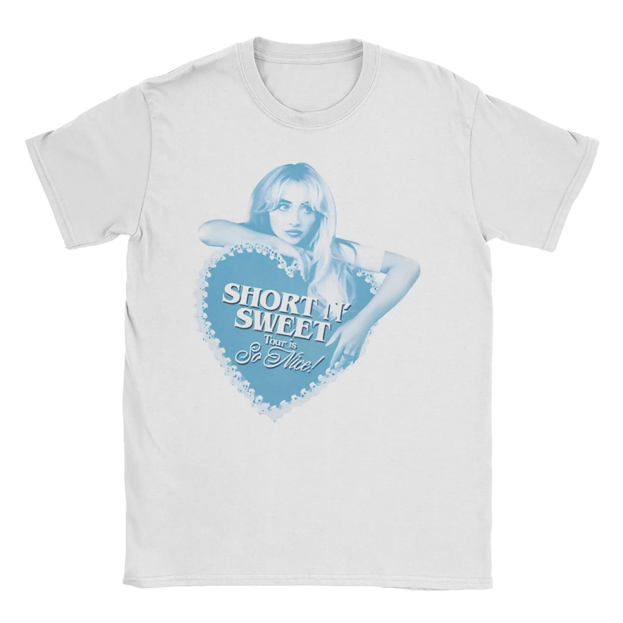 Sabrina Carpenter Short n Sweet Tour T-Shirts for Men Women  Creative Pure Cotton Tees Short Sleeve T Shirt New Arrival Tops