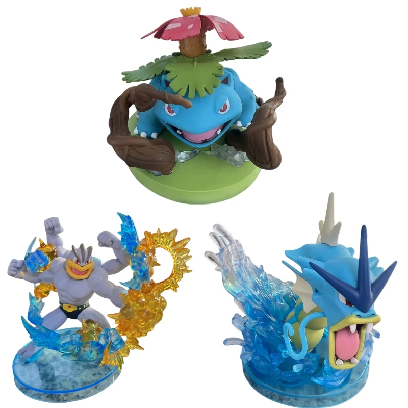 pokemon-machamp-model-large-size-anime-peripheral-ornaments-venusaur-gyarados-figure-collection-toy-children's-birthday-gift