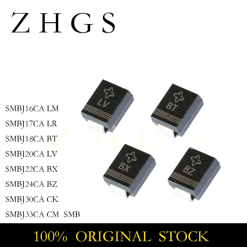 100PCS SMBJ16CA Lm …