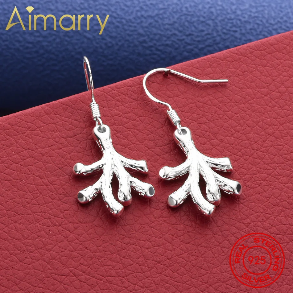 

Women Lady Lovely Fashion High Quality 925 Sterling Silver Ball Party Tree Branches Dangle Earring Jewelry Factory Price