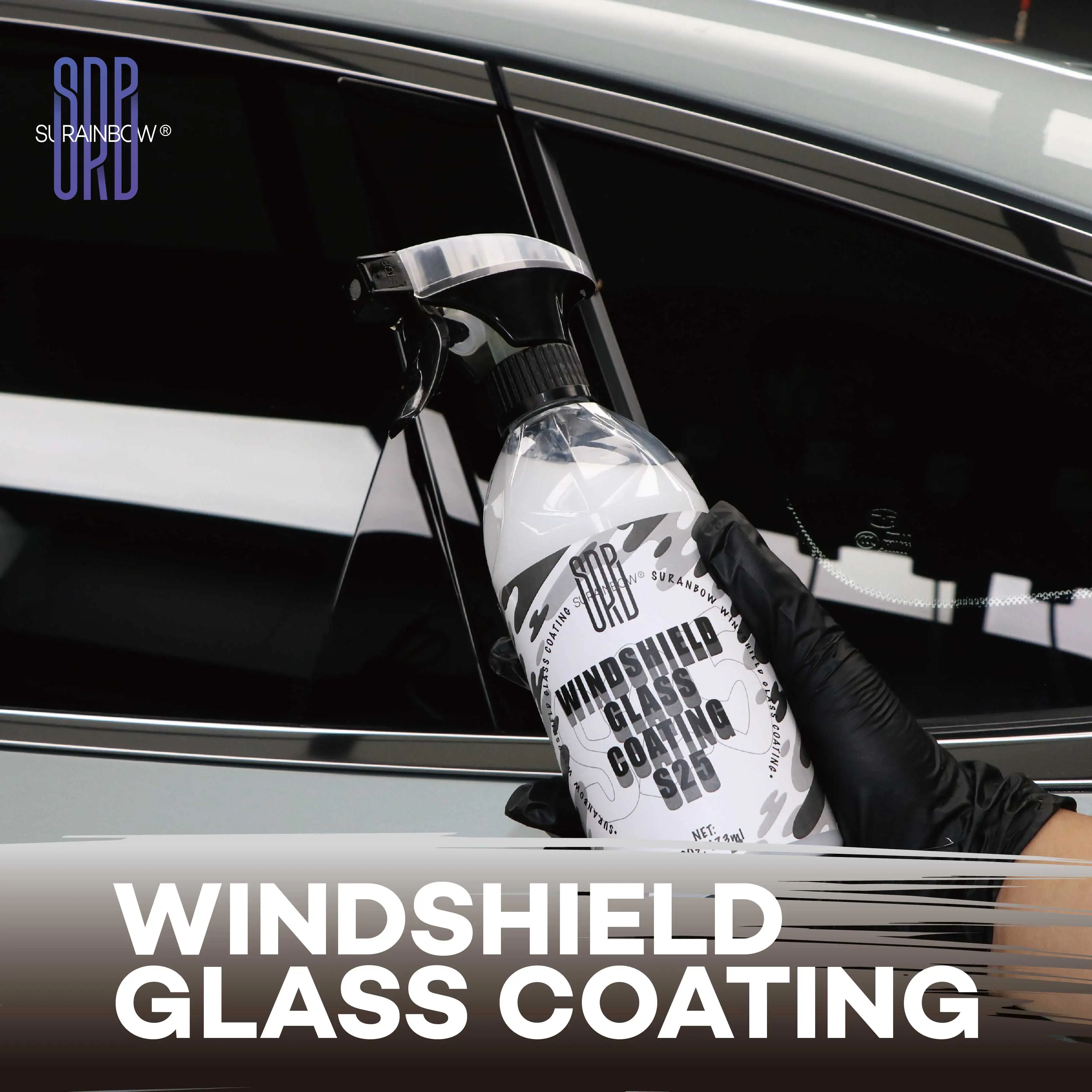 Glass Coating Coat Protectant- Hydrophobic Automotive Rain Repellant,Long-Lasting and Durable Coating,Quick and Easy Application