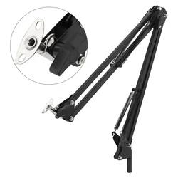 Universal Cantilever Flexible Arm Metal Holder Overhead Tripod Mount for Table Lamp / Microphone with Over length Swing Arm