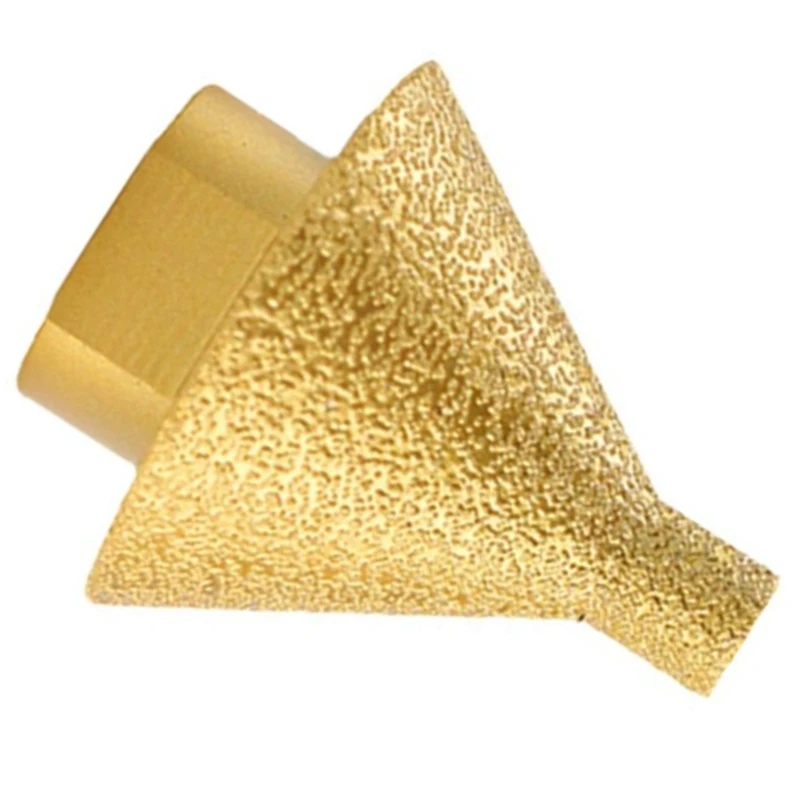 M14 Diamond Chamfer Drill Bit 50Mm Suitable For Granite Marble Stone Cutting And Engraving Hole Enlarging Grinding Tool