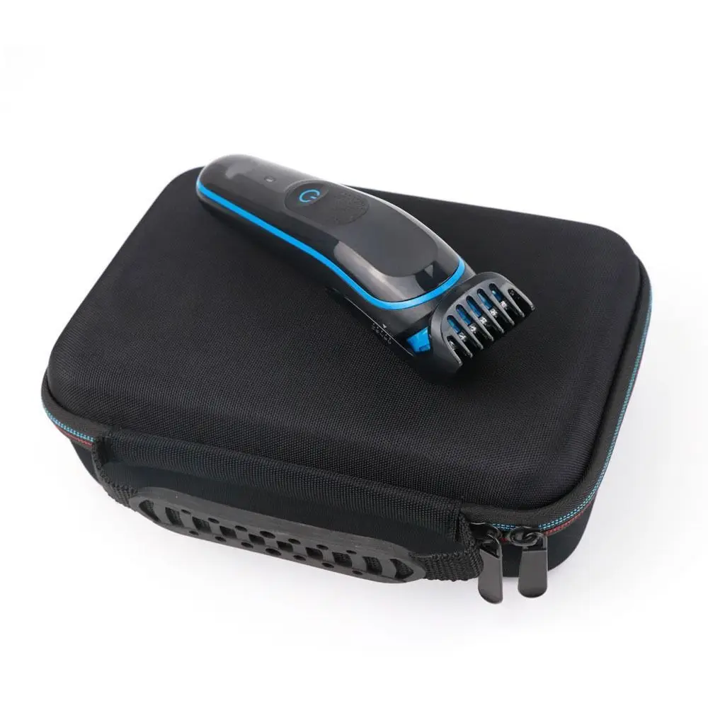 Portable Electric Hair Clipper Storage Bag Shockproof Shaver Organizer Case for Braun MGK3020/3060/3080