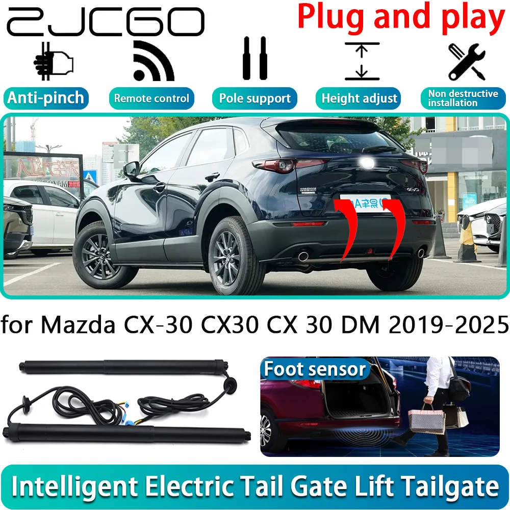 

for Mazda CX-30 CX30 CX 30 DM 2019-2025 Car Electric Powered Tailgate Power Liftgate Automatic Tailgate System With Foot Sensor