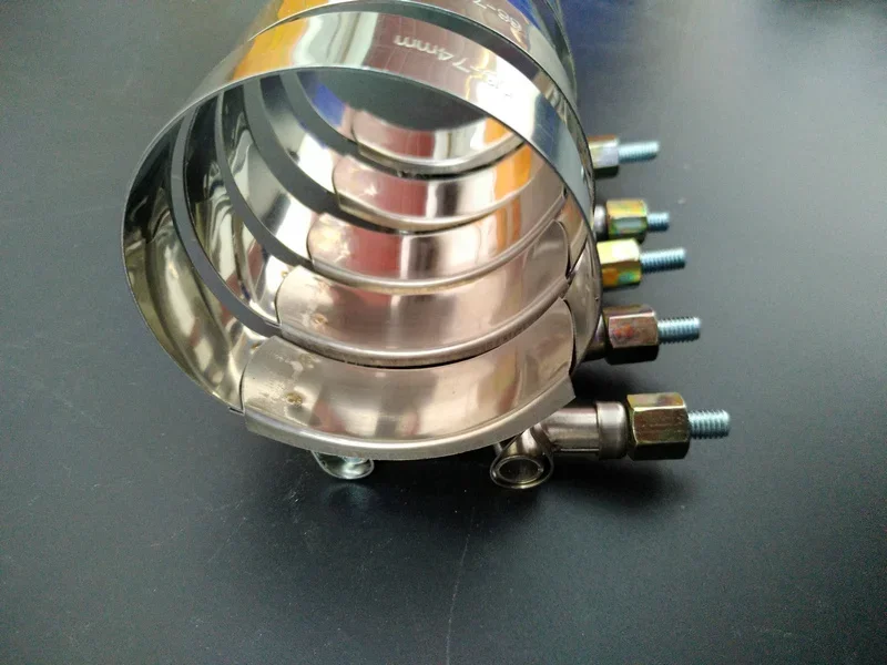 سيليكون خرطوم الأنابيب المقرنة كمية المبرد 51 مللي متر/57 مللي متر/63 مللي متر/76 مللي متر الفولاذ المقاوم للصدأ T-الترباس المشابك توربو 2 "/2.25"/2.5"/3" #1