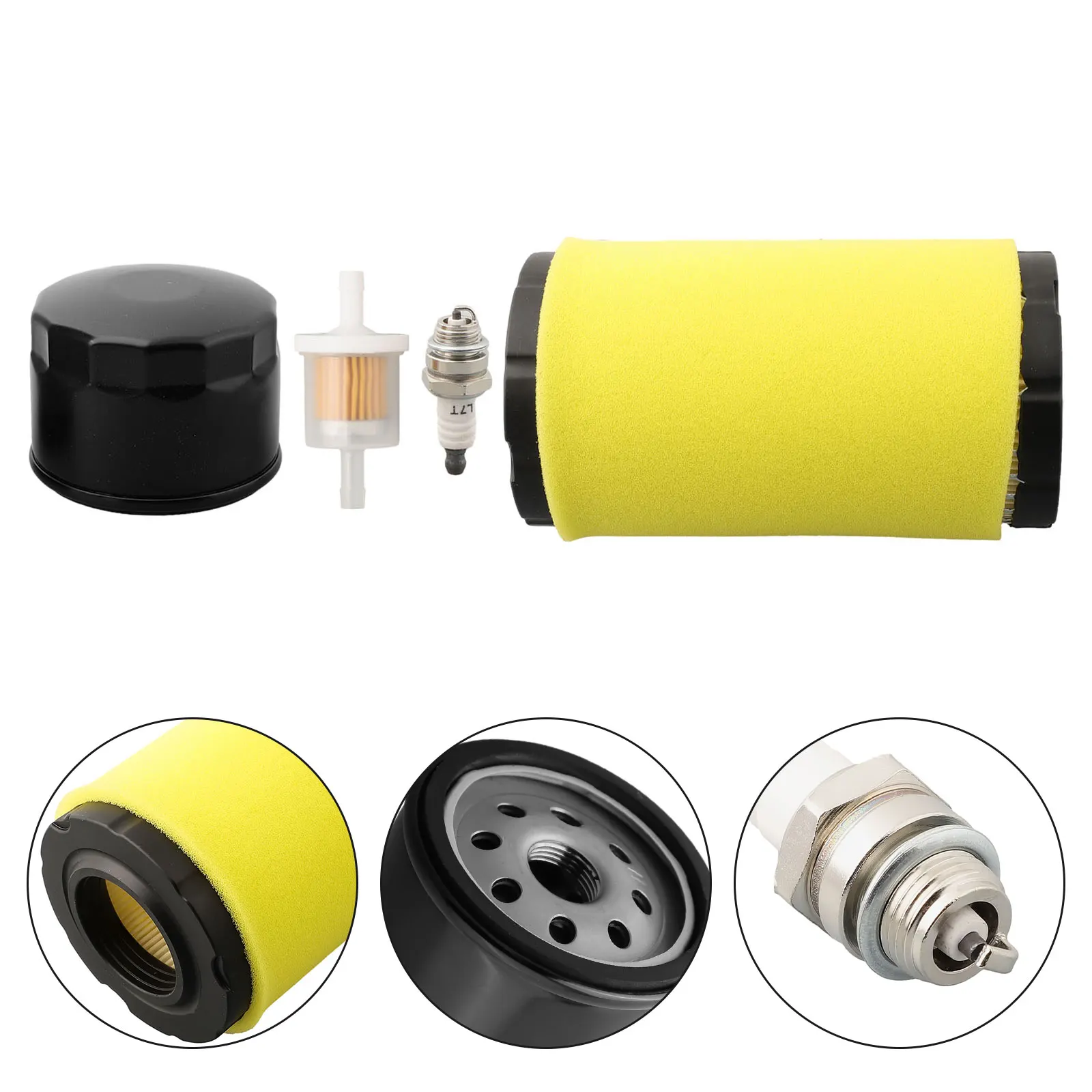 Oil Filter Air Filter Maintenance Tool Accessories Fits For 31Q677 For LTH2038 Service Kit Air Filter Pre Filter