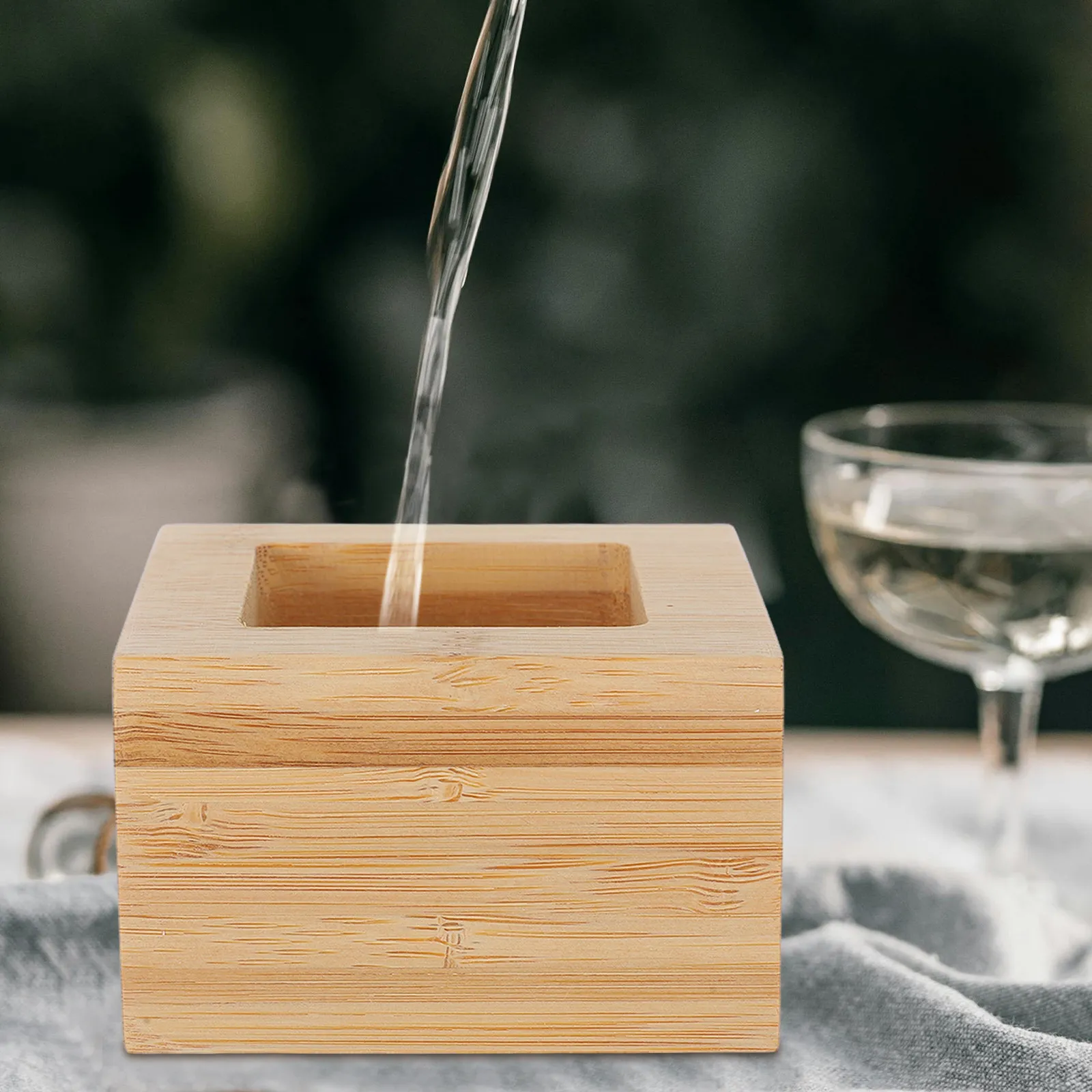 Japanese Square Wooden Sake Cu - đánh giá và giá Coffee Tea Hot