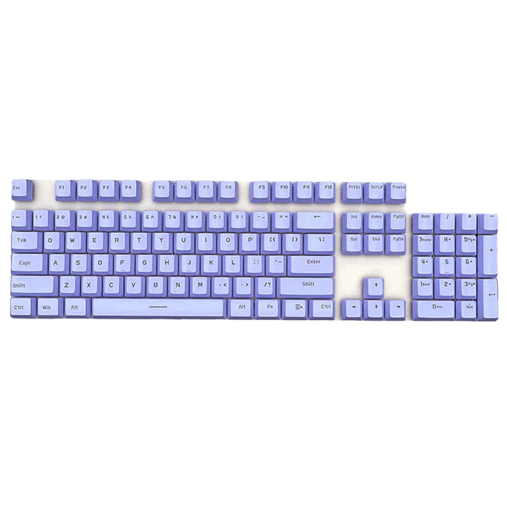 ABS OEM Profile Two-color Injection Molding Character Light Transmission Mechanical Keyboard Keycap 61/87/104/108 keys Universal