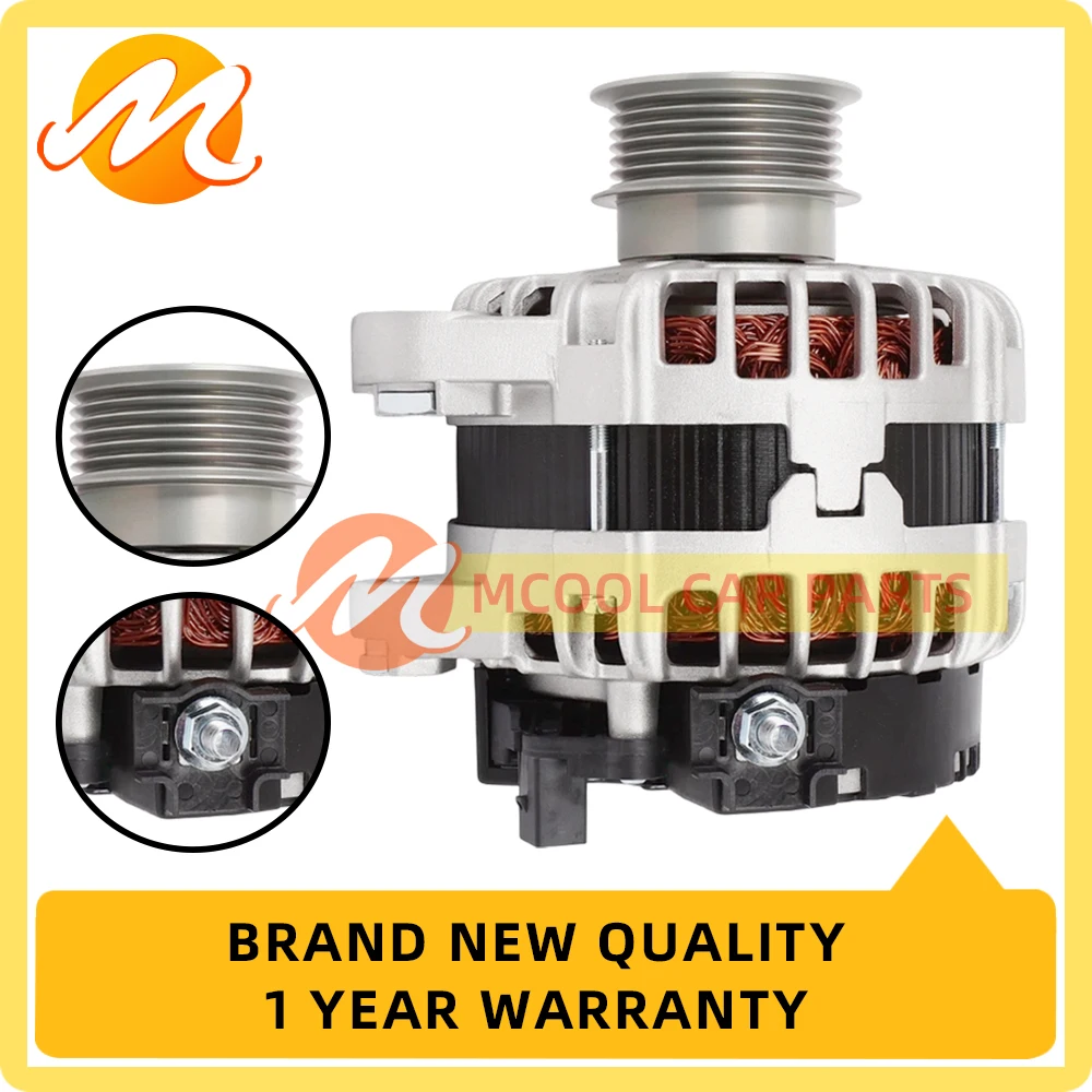 

Генератор 215A 12V CW для Volvo 2016-2022 S60, XC90 2016-2021 V60, XC60 2019-2022 XC40 2.0L 30644945, 36012360, 36012360-0