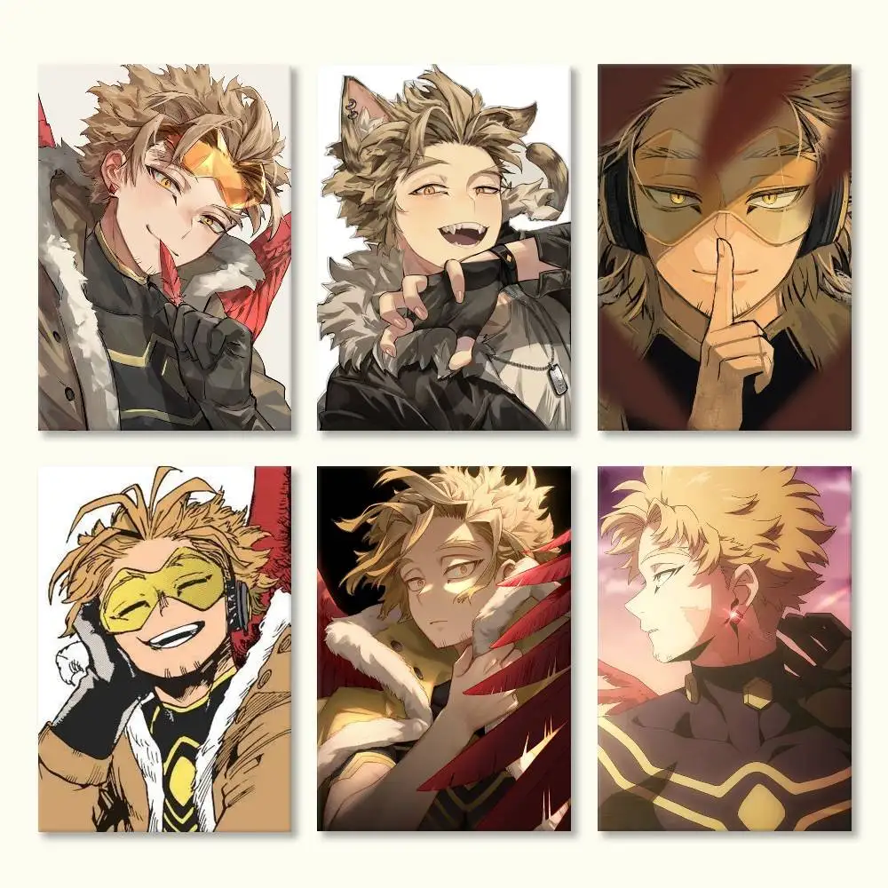 BNHA Hawks M-MHA Poster HD Self Adhesive Waterproof Wall Art Ideal for Home Office Dorm Gift