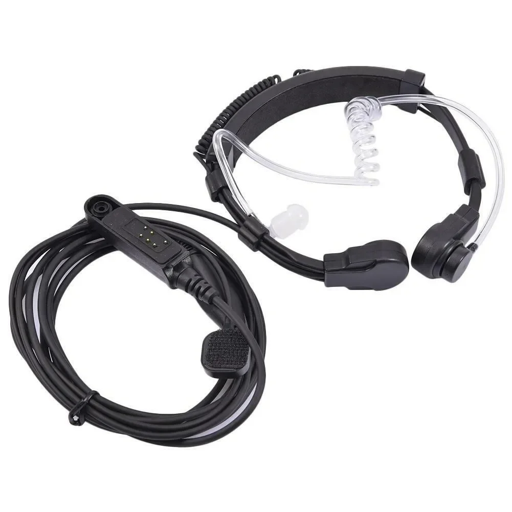 Telescopic Throat Vibration Mic Earpiece Headset for Baofeng UV-9R plus UV-XR UV-XS GT-3WP UV-82WP Walkie Talkie