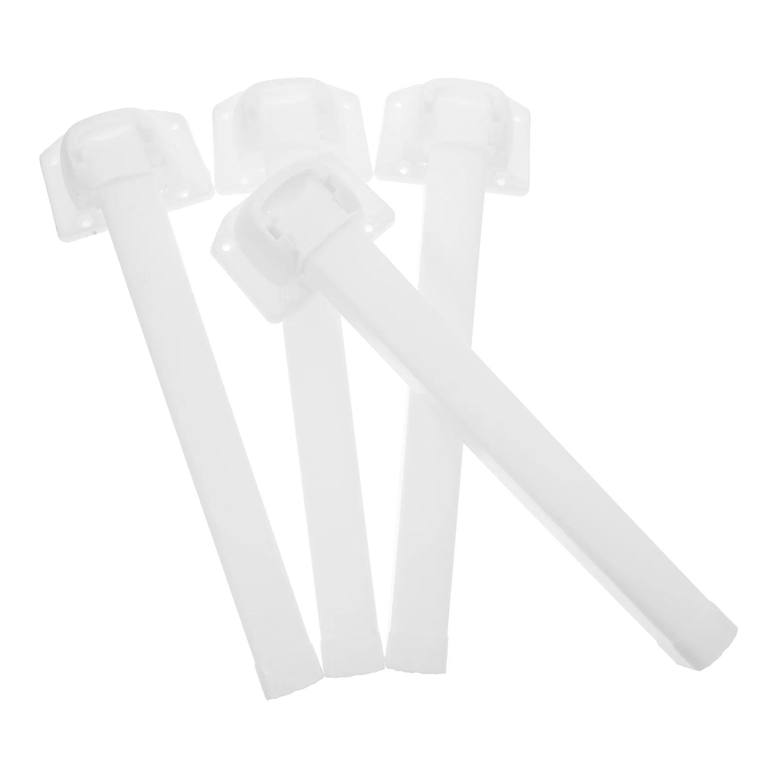 4 stücke Kunststoff Tisch Bein Klammern Faltbare Robust Für Laptop Schreibtisch Bett Studie Tisch Schrank Werkbank Möbel Unterstützung Ersatz