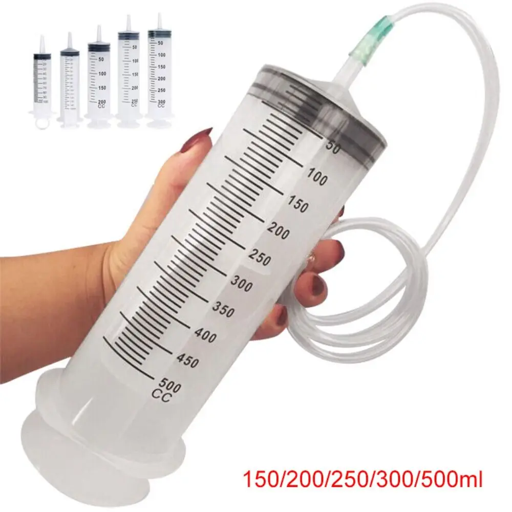 Mangueira Nutriente Hidroponia Reutilizável Seringa Grande Medição de Bomba de Grande Capacidade 150ml500ml
