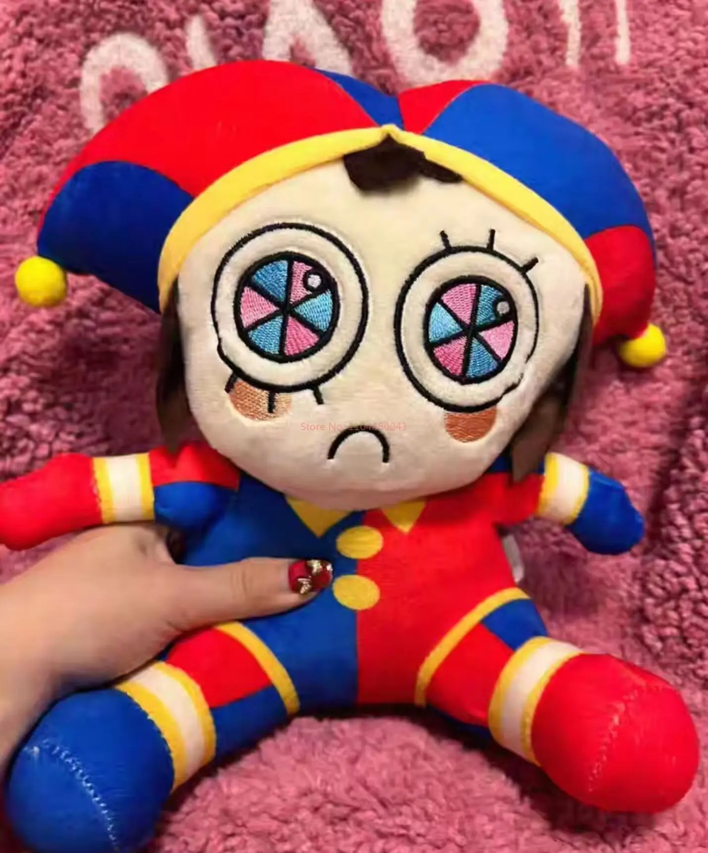 New Jax-Suit Pomni Plush The Amazing Digital Circus Anime Plushies Cute Rabbit 25cm Stuffed Dolls Cartoon Kids Christmas Gifts