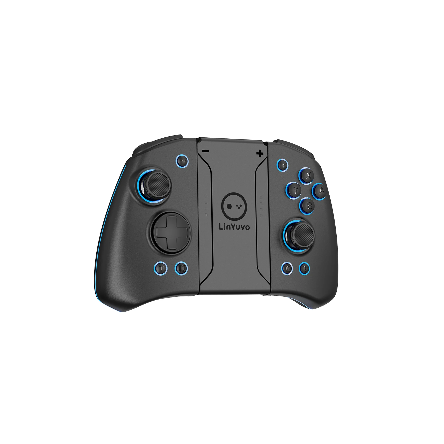 Meteor Light Wireless Joy-pad with Mechanical Buttons for Switch/Switch OLED, with Programmable, 6-Axis Gyro, Turbo & Vibration