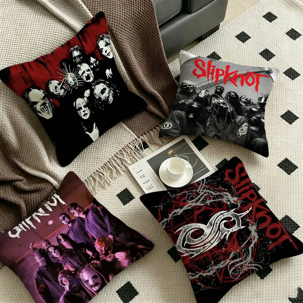 Heavy Metal Band Rap-Metal Music S-Slipknot Album Cover pillow cover sofa cushion cover home room decoration children gift