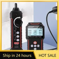 NF-8209S Network Cable Tester Wire Telephone Tracker Cat5/6 PoE LAN/Ethernet NCV LCD Length Scan Lithium Battery Charge