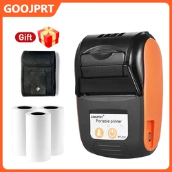 PT-210 Mini Portable Thermal Printer 58mm Wireless Ticket Receipt POS Maker Machine Wireless Bluetooth For Windows Android IOS