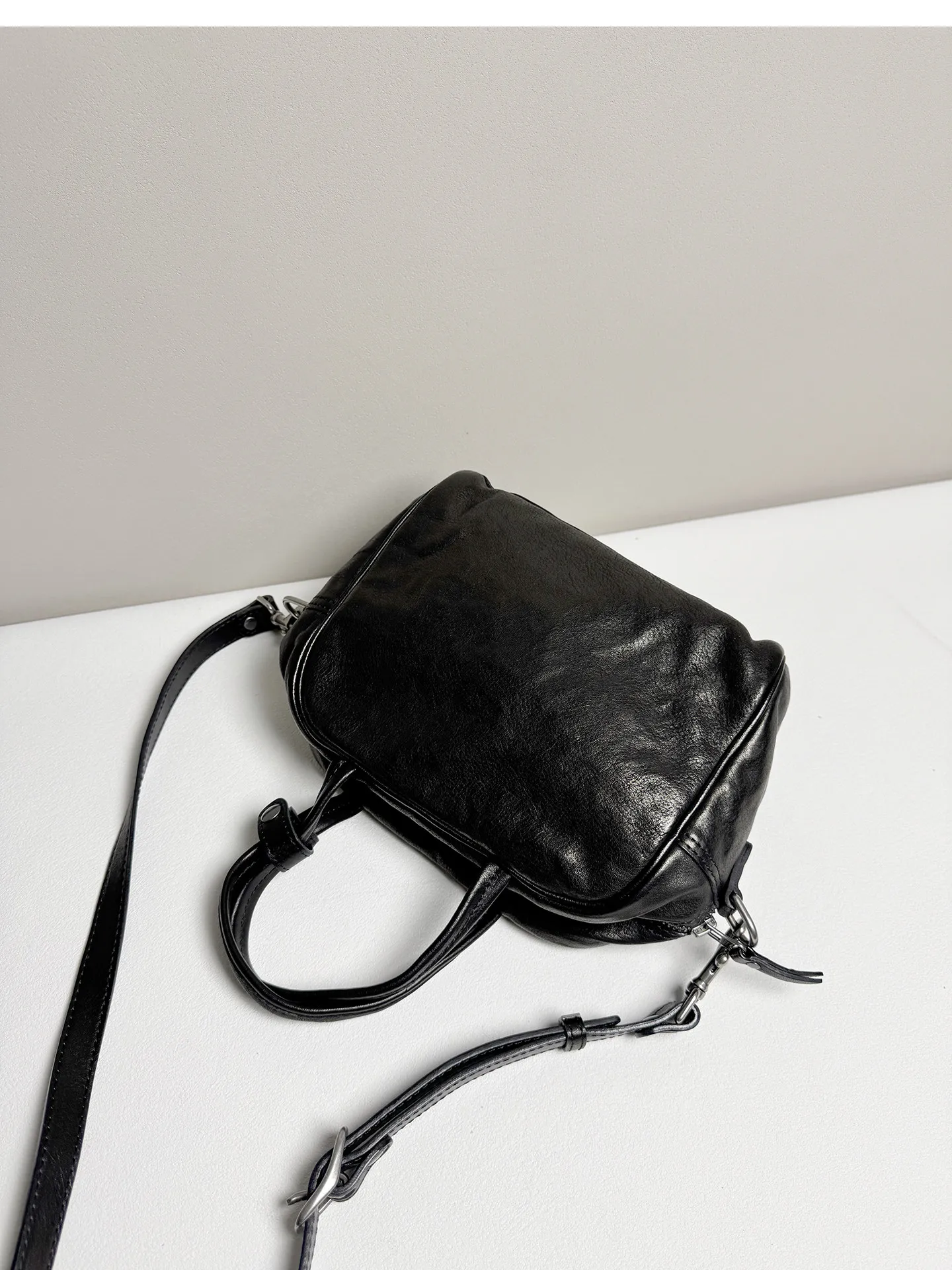 Handgefertigte Organizer-Handtaschen aus echtem Naturleder für Damen, luxuriöse Alltags- und Partytaschen, hochwertige Schultertaschen aus echtem Leder für Frauen. – Detail 20