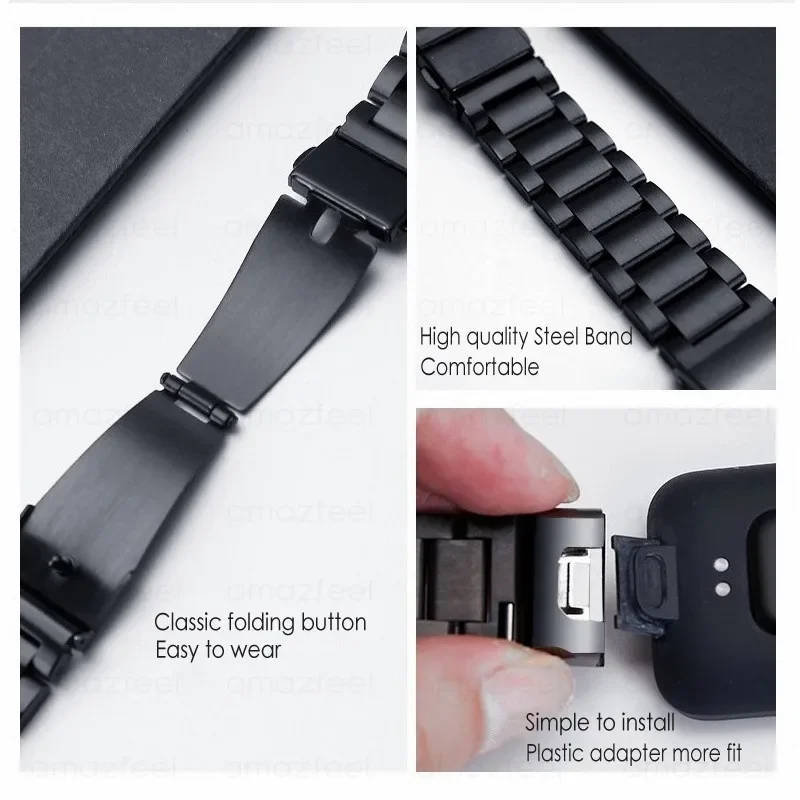 Wristband for Xiaomi Redmi Watch 2 Lite Smart watch accessories Metal Stainless Steel bracelet for Xiaomi mi watch lite Strap