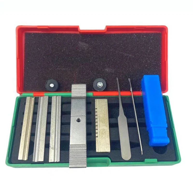 Imagem -02 - Serralheiro Ferramenta Suprimentos Kit de Acessórios de Reparação 3-head Tin Foil Tools Conjunto Completo Boa Qualidade ab Caixa