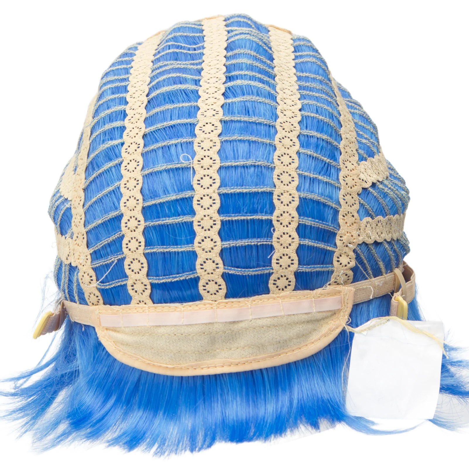 Hades Cosplay-Perücke, kurz, Farbverlauf, blauer Stil, hitzebeständiges Kunsthaar für Herren, Kostümzubehör, Halloween, täglicher Partygebrauch