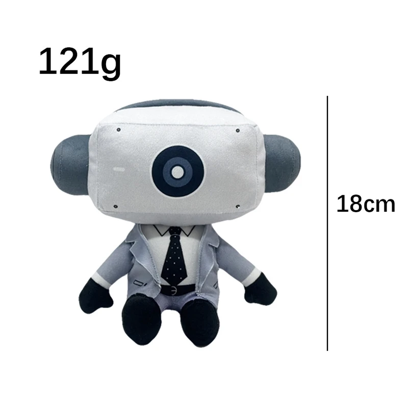 Skibidi Toilet Mystery Pluche Pop Zachte TV Man Karakter Mini Speelgoed Voor Kinderen Tieners Fans Leuke Eigenzinnige Home Display Verjaardagscadeau