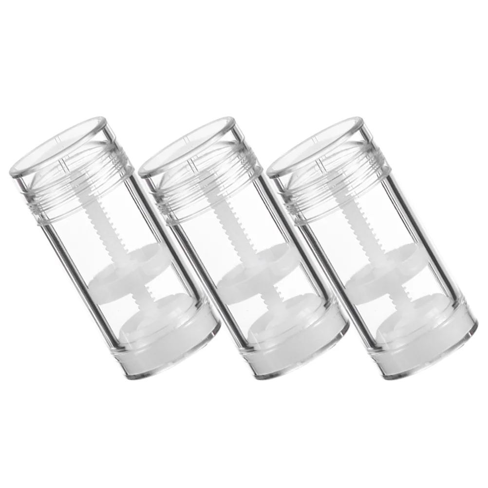 3pcs Lipstick Tubes Refillable Lip Balm Tube Lip Gloss Holder Empty Deodorant Container(30g)